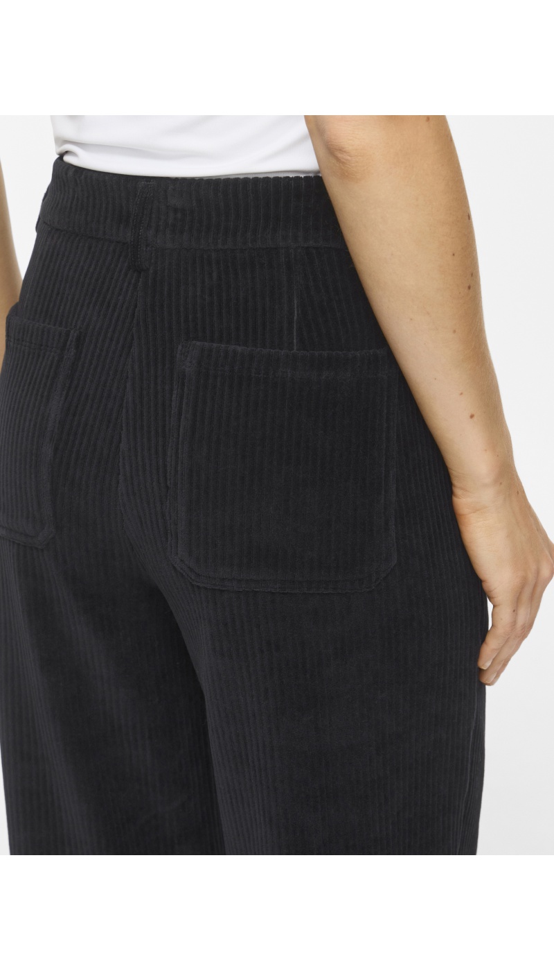 Pantalon Velours Black Beauty VIKITA VILA - 3 | BAS