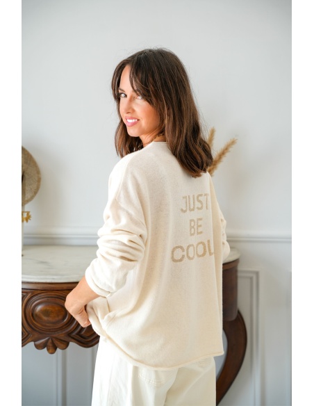 Pull Cool Ecru Banditas ARGIA BANDITAS - 1 | Accueil