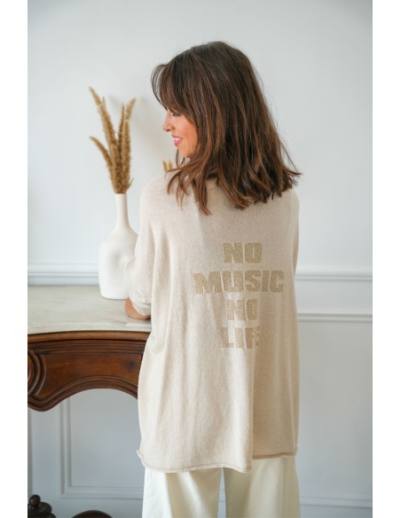Pull No Music Beige MYSTI BANDITAS - 1 | Willkommen