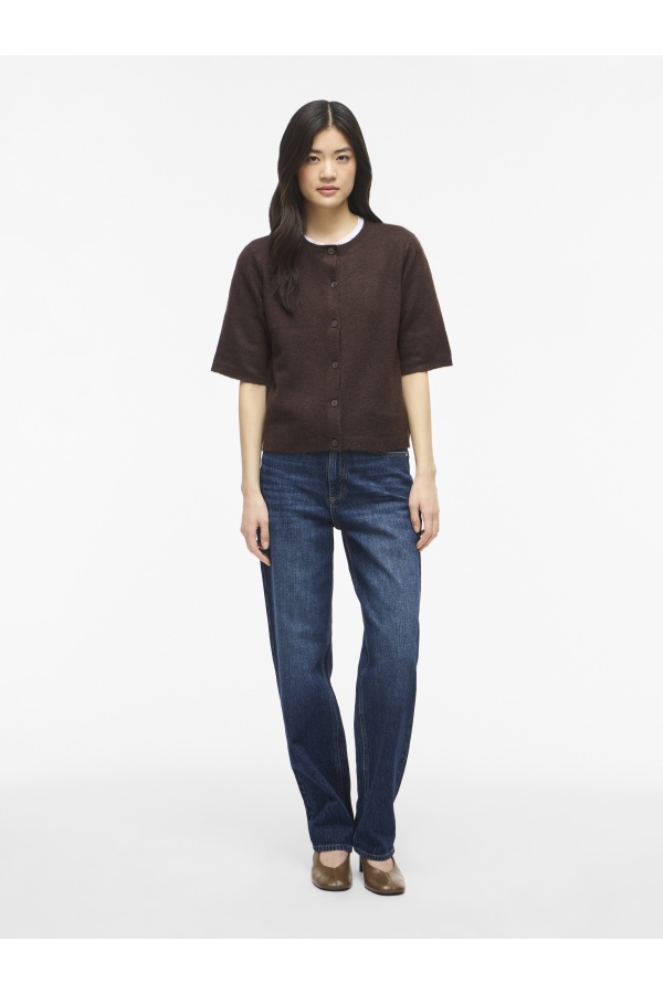 CARDIGANS COFFEE BEAN PER VILA - 1 | TOPOS