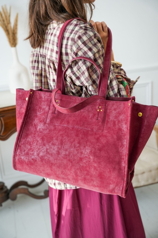 Sac Cabas Rouge CERVIONE Noho - 1 | Welcome 2