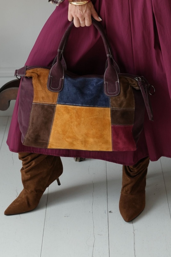 SAC FEMME PATCHW PRUNE H26 Noho - 1 | Welcome