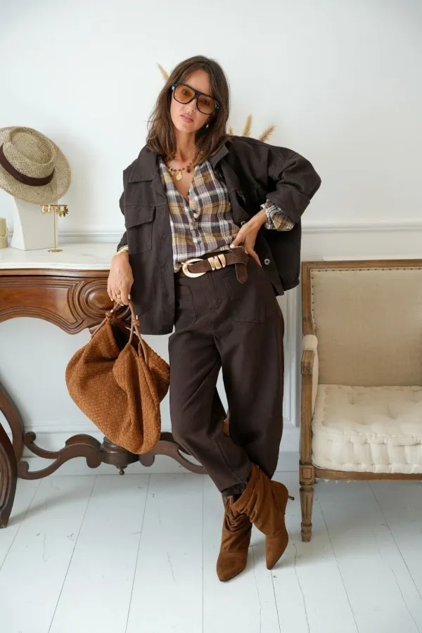 Veste Courte Choco IRIS Noho - 1 | Accueil 2