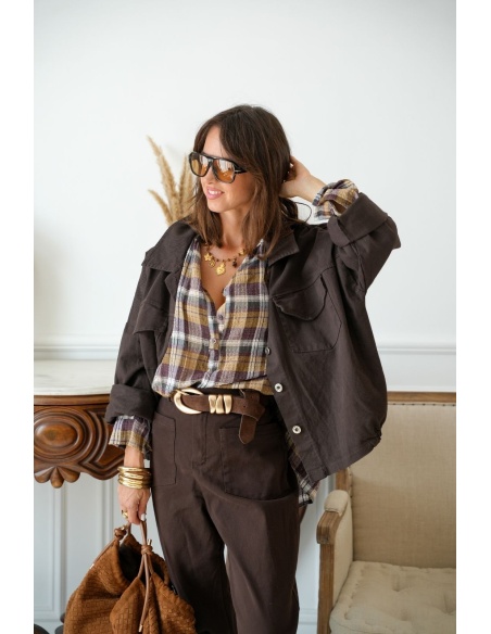 Veste Courte Choco IRIS Noho - 1 | Bienvenido