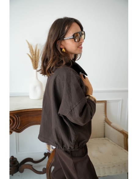 Veste Courte Choco IRIS Noho - 4 | Bienvenido