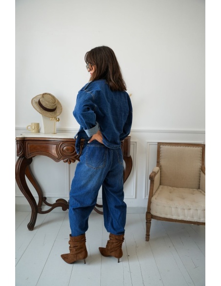 Jean Baggy Ceinture VENACO Noho - 3 | Accueil