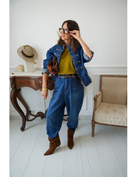 Jean Baggy Ceinture VENACO Noho - 1 | Accueil