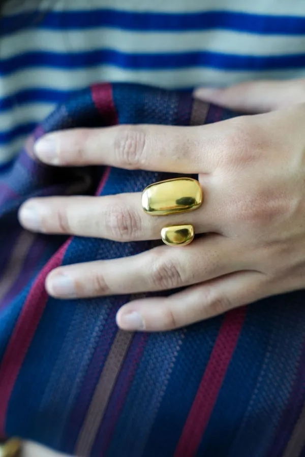 Bague Doré H LUZZI - 1 | Accueil