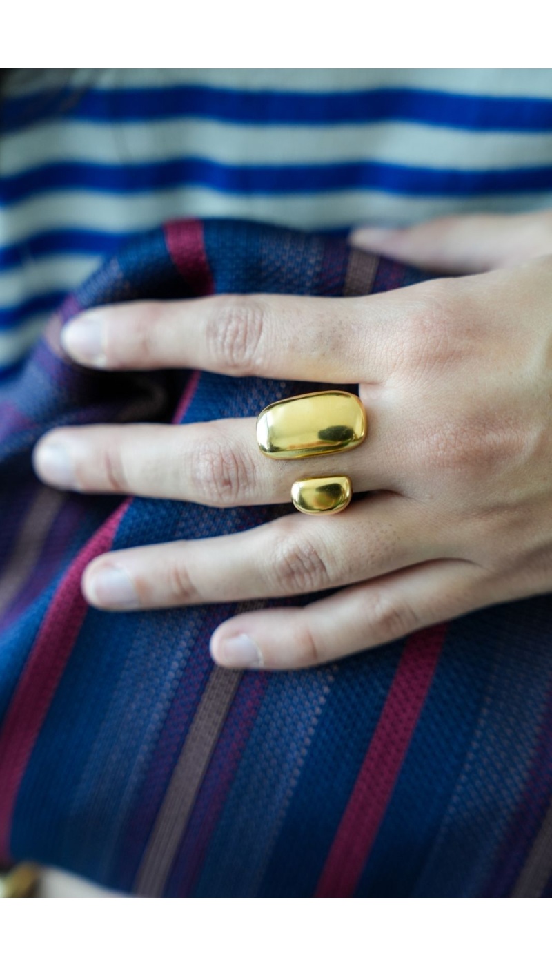 Bague Doré H LUZZI - 1 | Accueil