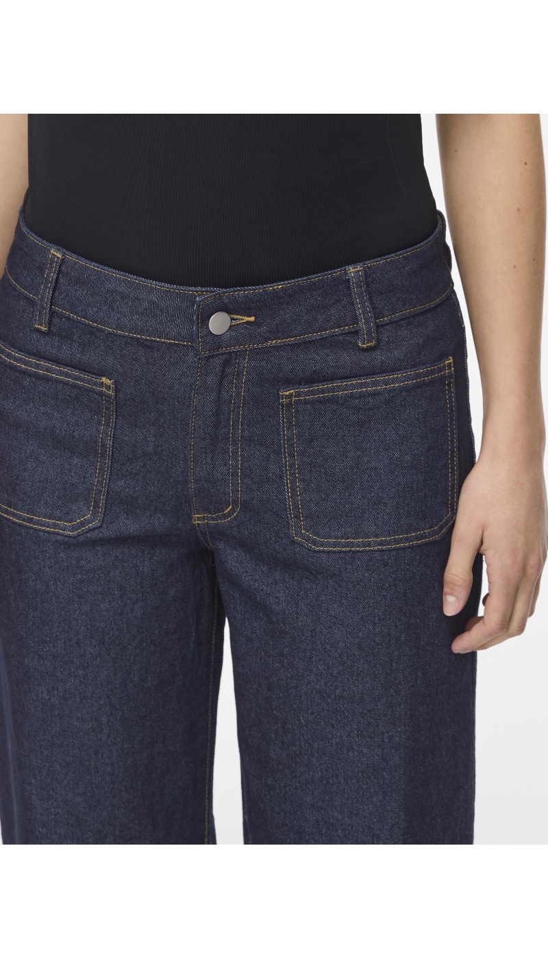 Jean Dark Blue Denim VIFLORIE VILA - 2 | BAS