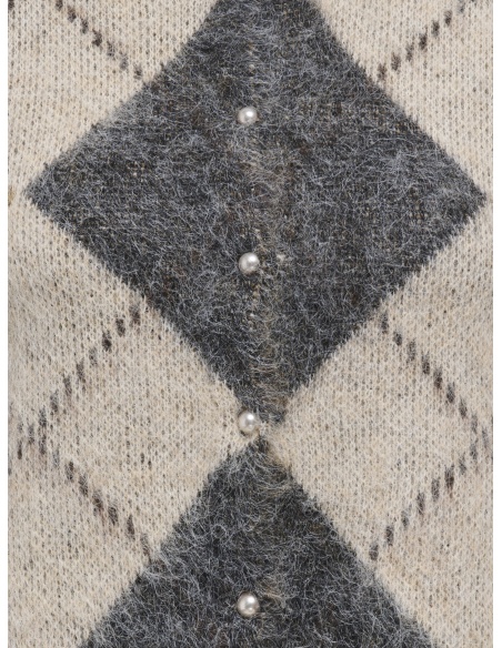 Gilet Maille Oatmeal ONLNOEME ONLY - 3 | HAUTS