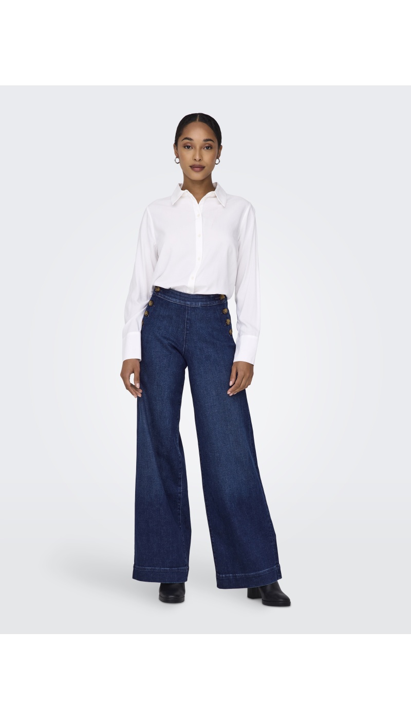 Jean Dark Medium Blue Denim ONLMADISON Longueur 30 ONLY - 1 | BAS