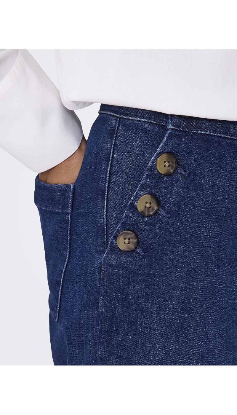 Jean Dark Medium Blue Denim ONLMADISON Longueur 30 ONLY - 4 | BAS