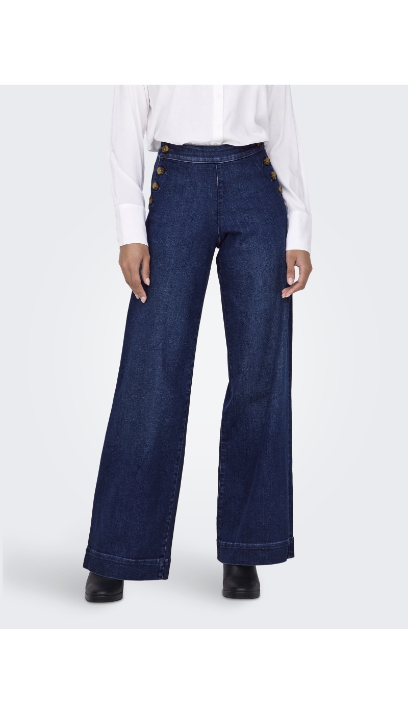 Jean Dark Medium Blue Denim ONLMADISON Longueur 32 ONLY - 3 | BAS