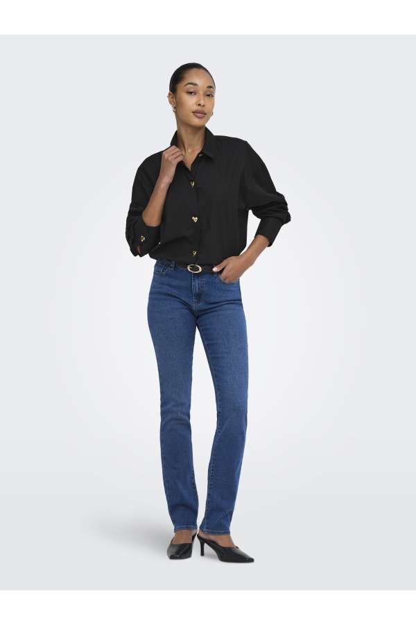 Chemise Coeur Black ONLKIRI ONLY - 1 | HAUTS