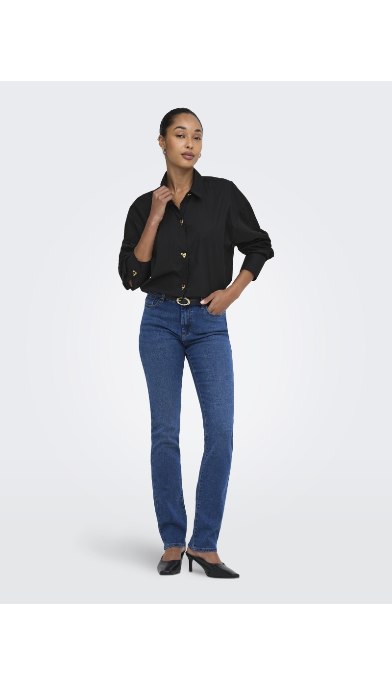 Chemise Coeur Black ONLKIRI ONLY - 1 | HAUTS