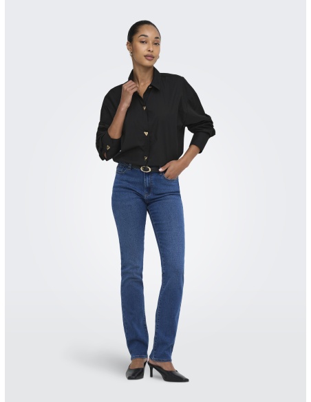 Chemise Coeur Black ONLKIRI ONLY - 1 | HAUTS
