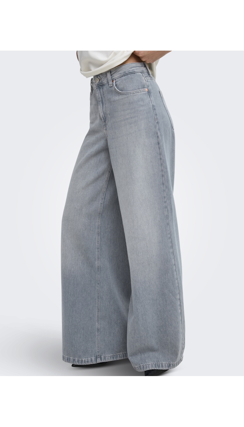 Jean Special Blue Grey Denim ONLFRANCESCA Longueur 32 ONLY - 4 | BAS