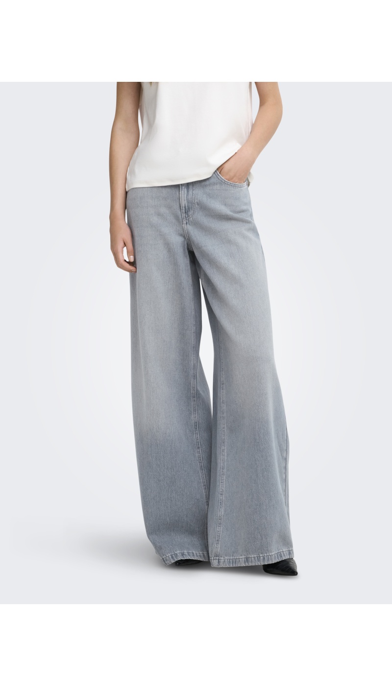 Jean Special Blue Grey Denim ONLFRANCESCA Longueur 32 ONLY - 3 | BAS