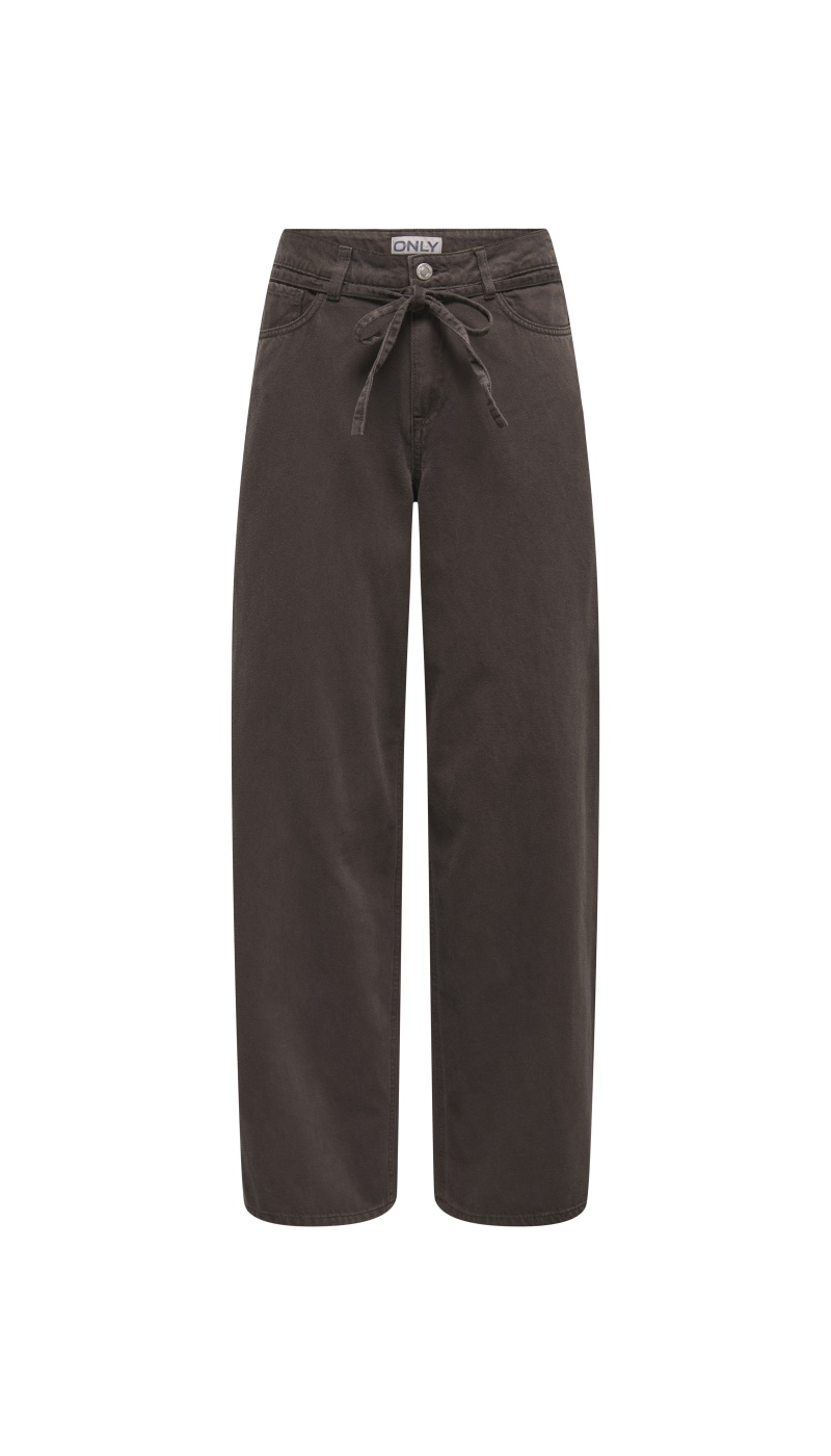 Pantalon Coffee Bean ONLGIANNA Longueur 32 ONLY - 6 | BAS