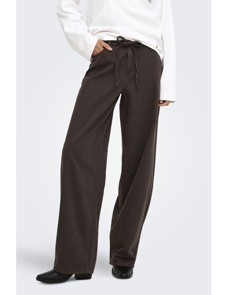 Pantalon Coffee Bean ONLGIANNA Longueur 30 ONLY - 4 | BAS