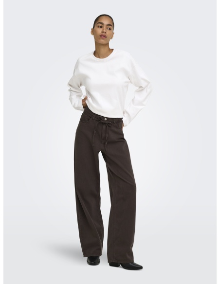 Pantalon Coffee Bean ONLGIANNA Longueur 30 ONLY - 1 | BAS