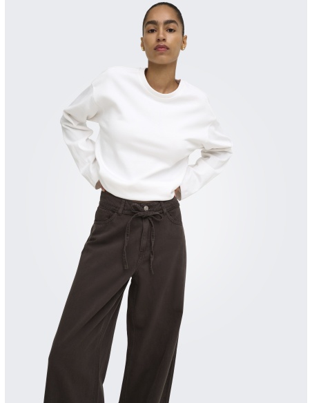 Pantalon Coffee Bean ONLGIANNA Longueur 30 ONLY - 2 | BAS