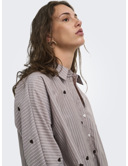 Chemise Cœur Coffee Bean ONLNEW ONLY - 6 | HAUTS