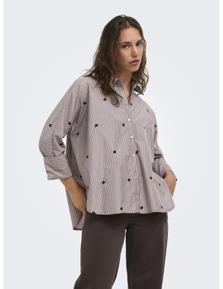Chemise Cœur Coffee Bean ONLNEW ONLY - 5 | HAUTS