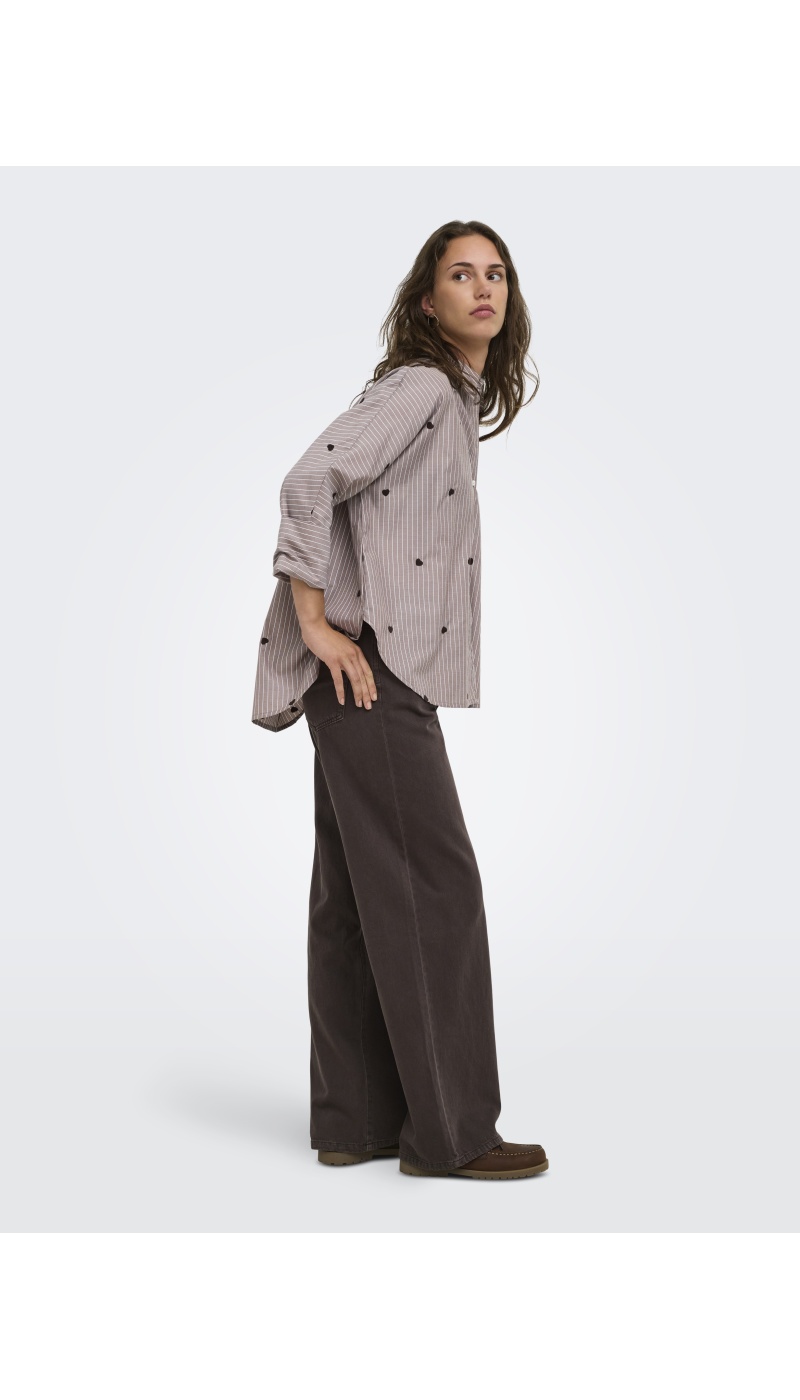 Chemise Cœur Coffee Bean ONLNEW ONLY - 3 | HAUTS