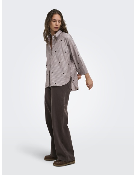 Chemise Cœur Coffee Bean ONLNEW ONLY - 1 | HAUTS
