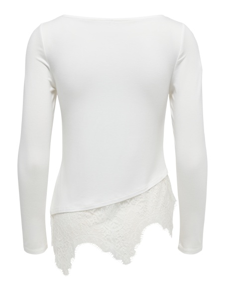 Top Dentelle Cloud Dancer ONLLAILA ONLY - 7 | HAUTS