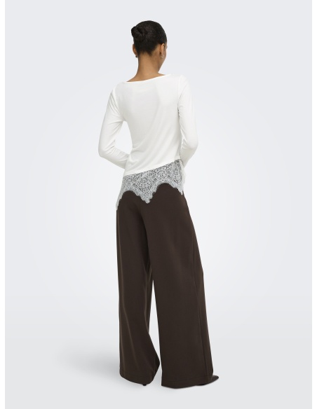 Top Dentelle Cloud Dancer ONLLAILA ONLY - 2 | HAUTS