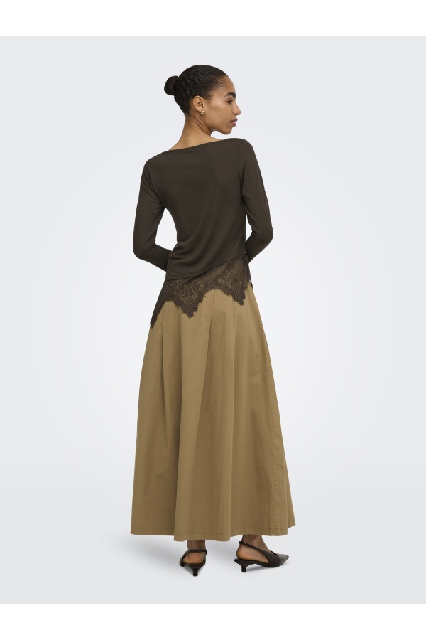 Top Dentelle Coffee Bean ONLLAILA ONLY - 1 | HAUTS 2