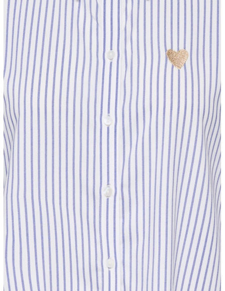Chemisier Coeur Cloud Dancer ONLBERIT ONLY - 3 | HAUTS
