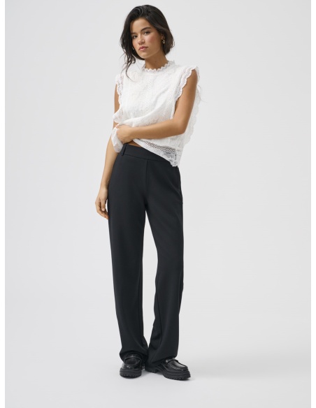 Pantalon Tailleur Black ONLPOPTRASH Longueur 30 ONLY - 1 | BAS