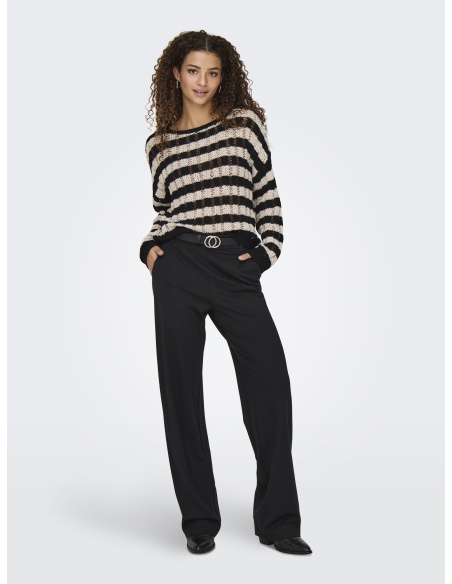 Pantalon Tailleur Black ONLPOPTRASH Longueur 32 ONLY - 1 | BAS