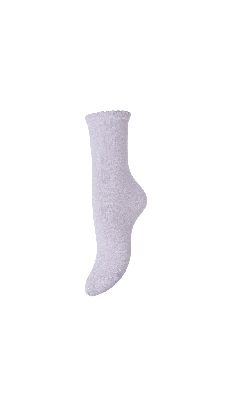 Chaussettes Paillettes Pastel Lilac SEBBY PIECES - 1 | ACCESSOIRES