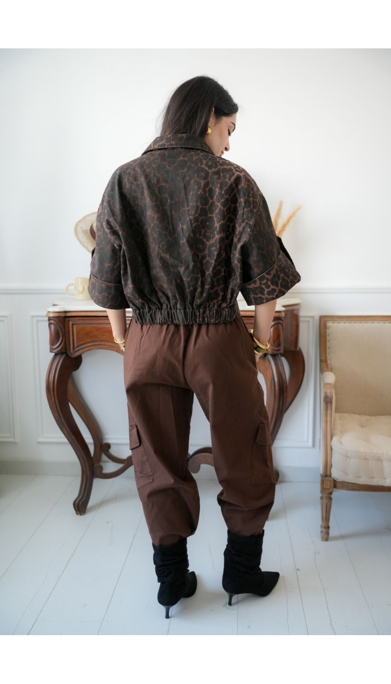 PANTALON FEMME POCHE CHOCO H26 Noho - 5 | Bem-vindo