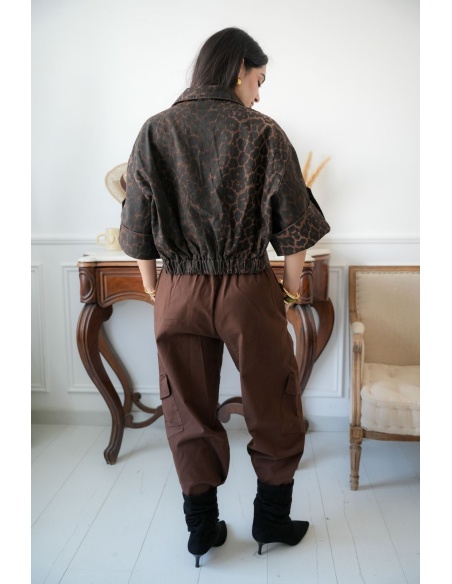 PANTALON FEMME POCHE CHOCO H26 Noho - 5 | Bem-vindo