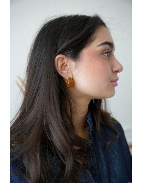 BOUCLES D'OREILLES TAUPE H26 Noho - 1 | Bem-vindo