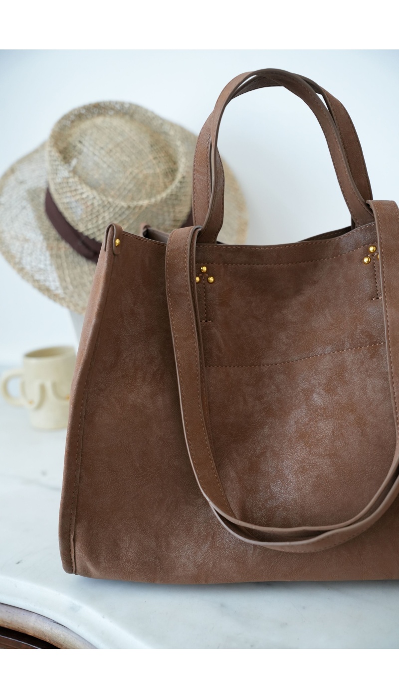 Sac Cabas Camel CERVIONE Noho - 3 | Accueil