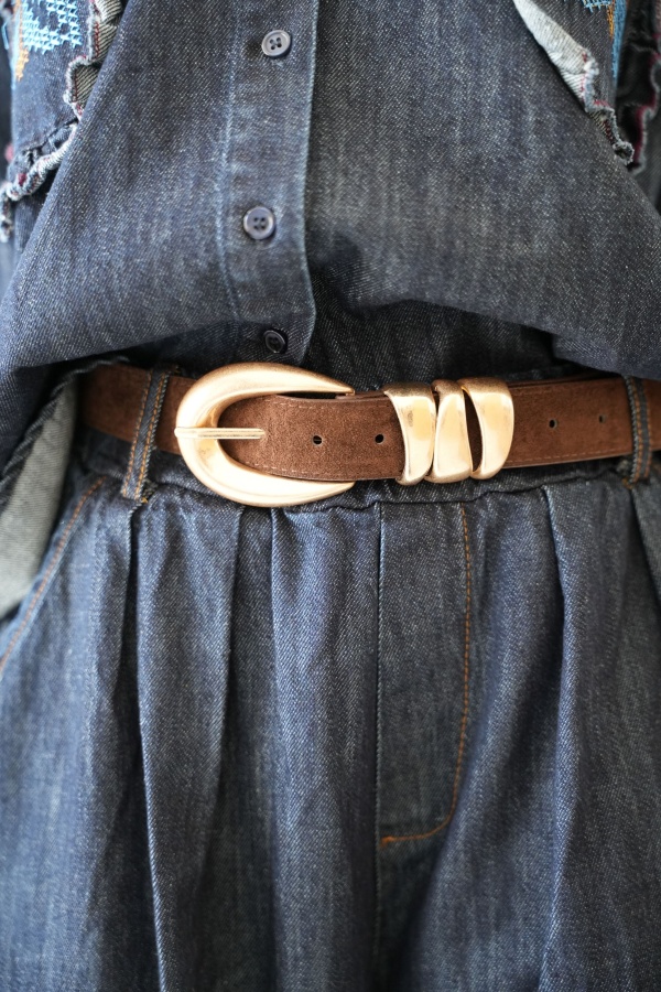 Ceinture Doré Marron TALLONE Noho - 1 | Benvenuto