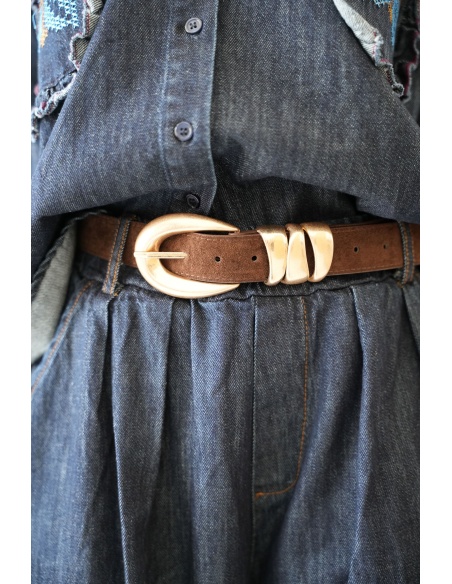 Ceinture Doré Marron TALLONE Noho - 1 | Bem-vindo