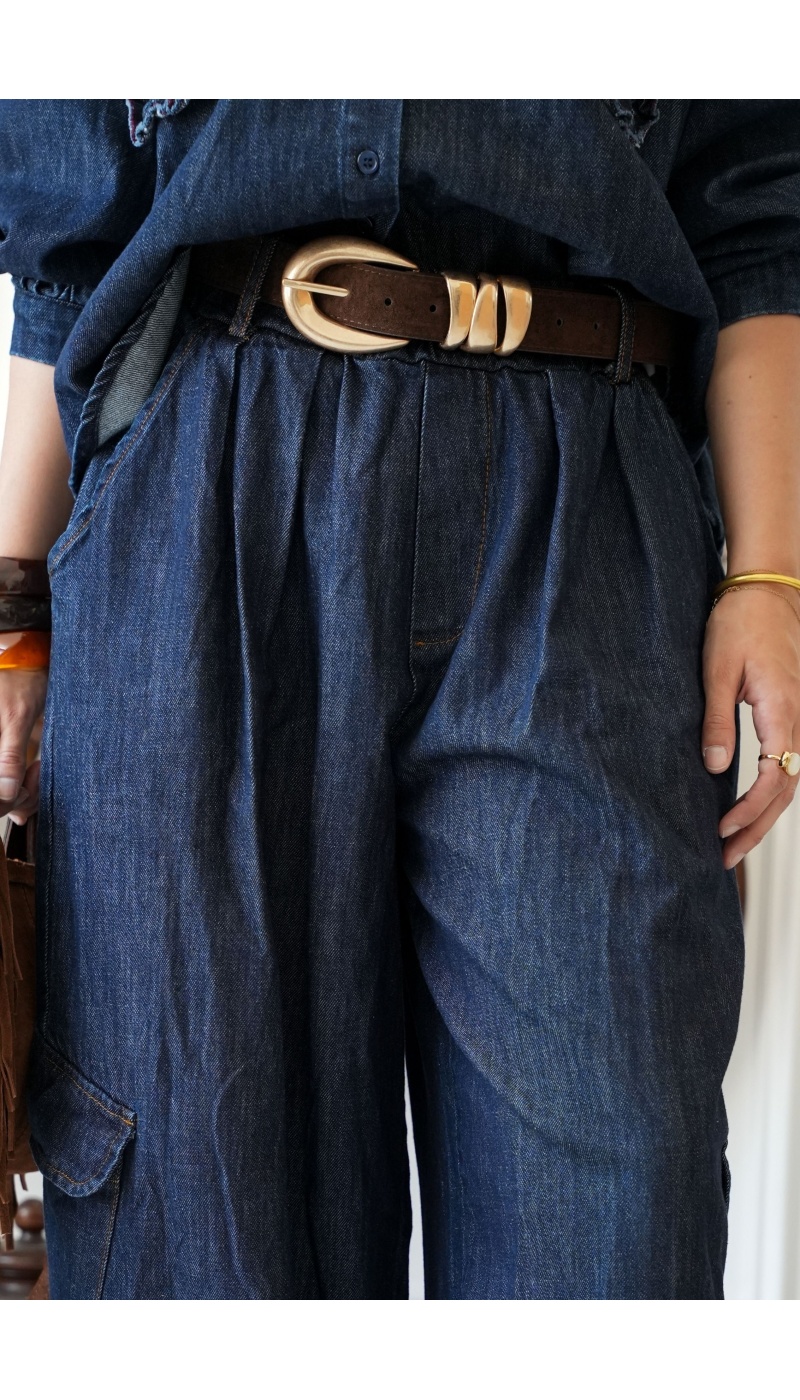 Ceinture Doré Marron TALLONE Noho - 2 | Bem-vindo