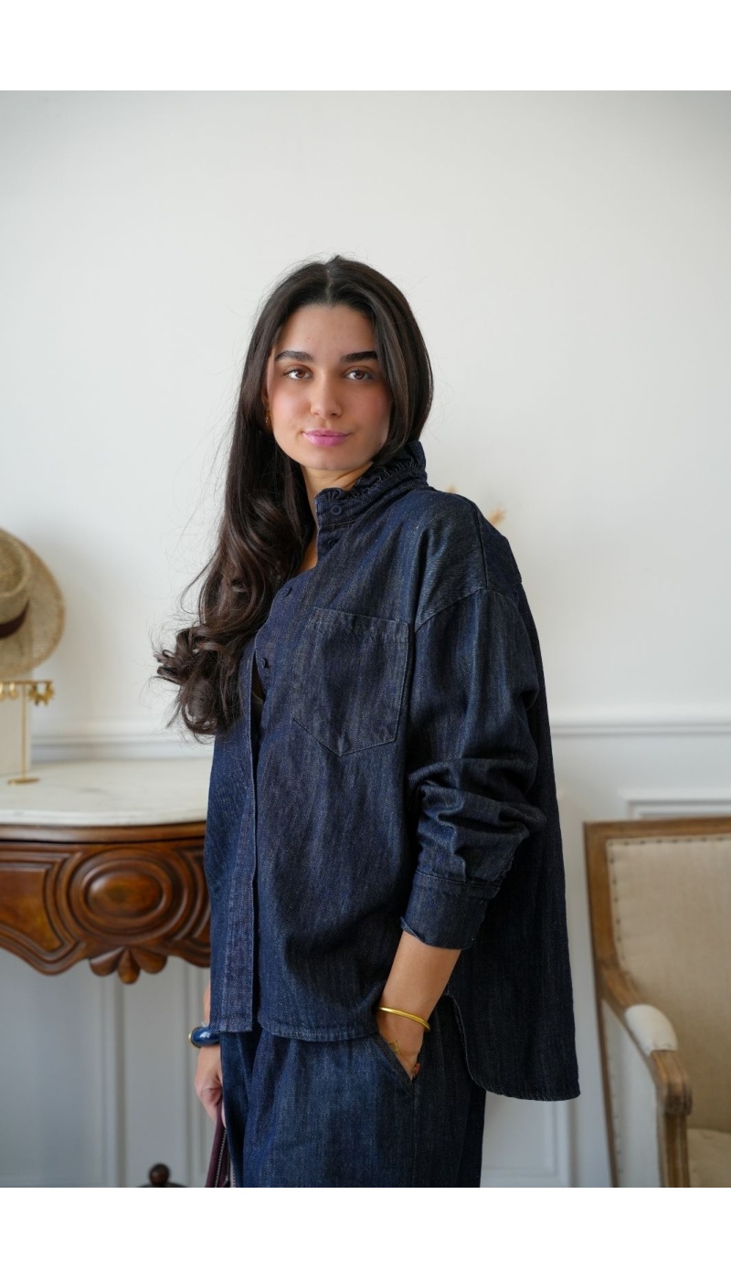 johanna toutoun JEANS BLEU CHEMISIER Johanna - 3 | FRAUEN