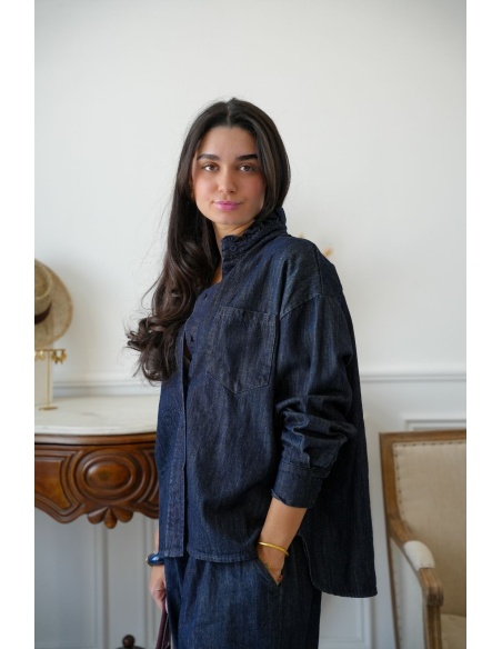 johanna toutoun JEANS BLEU CHEMISIER Johanna - 3 | FRAUEN