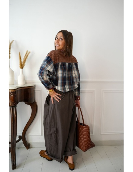 Pantalon Marron Johanna MYOSOTIS Johanna - 2 | New page A