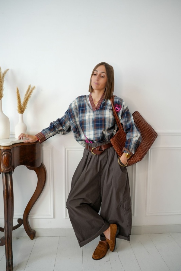 Pantalon Marron Johanna MYOSOTIS Johanna - 1 | New page A