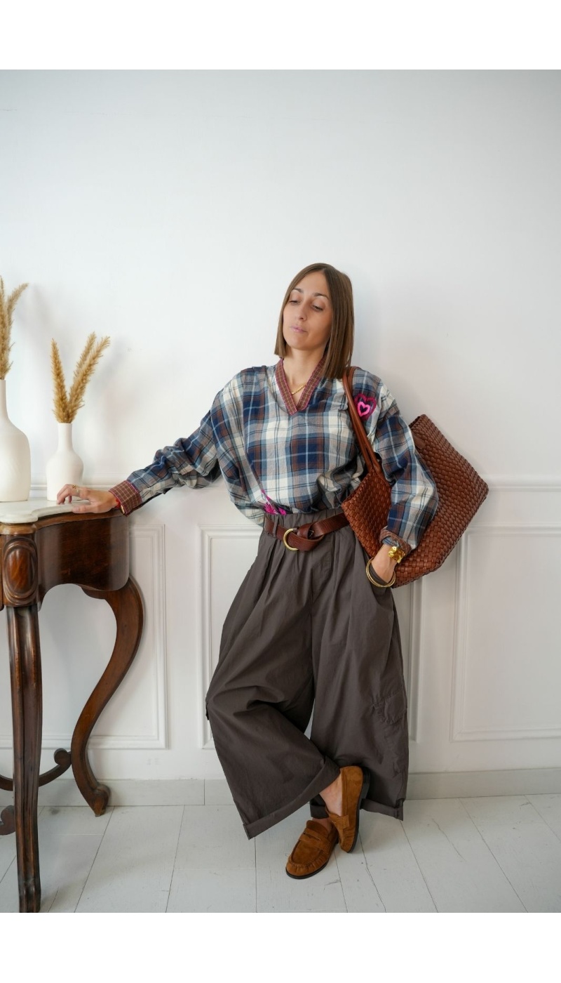 Pantalon Marron Johanna MYOSOTIS Johanna - 1 | New page A